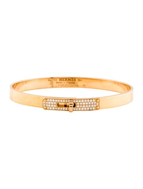 bracelet kelly hermes|hermes 18k diamond bangle bracelet.